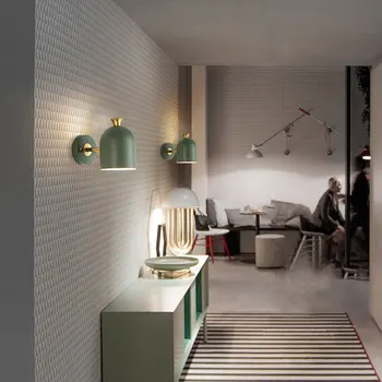 Simplitatea moderne Nordic din Lemn în Stil Lumini de Perete 5W Living Sufragerie dormitor Copii, Cameră de Studiu de Perete de Lumină