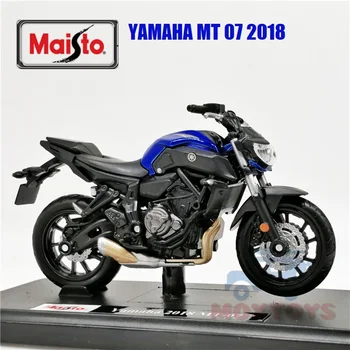 Maisto 1:18 Yamaha MT-07 2018 turnat sub presiune Model de Motocicletă de Jucărie Bicicleta