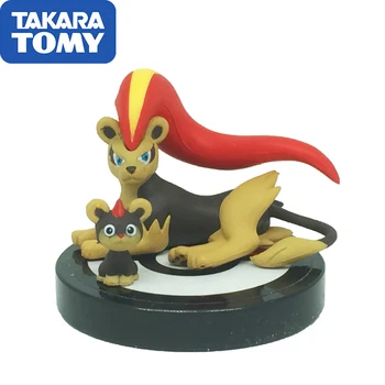 TAKARA TOMY Pokemon Reale Japonia Versiune Takara Tomy Acțiune Figura Litleo Pyroar Papusa Cadouri de Craciun