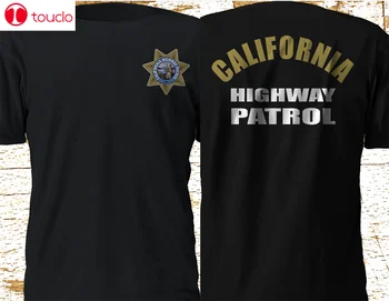 Noi California Highway Patrol Chp Chips-uri de Departamentul de Poliție Tricou Negru S-4Xlnew