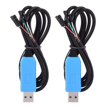 2 bucăți de Depanare Cablu pentru Raspberry Pi USB de Programare USB to TTL Cablu Serial, Windows XP/ VISTA/ 7/ 8/ 8.1 Sprijinit
