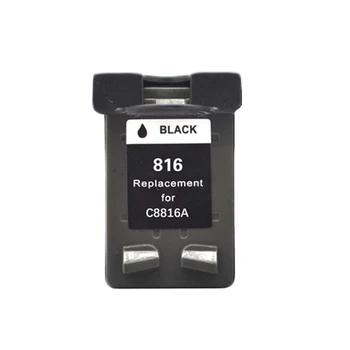 Culoare negru de Cerneală Cartușe Pentru HP 816 817 C8816A C8817A DeskJet 3500 3538 3558 3658 F378 F388 F2128 F2188 Inkjet Printer