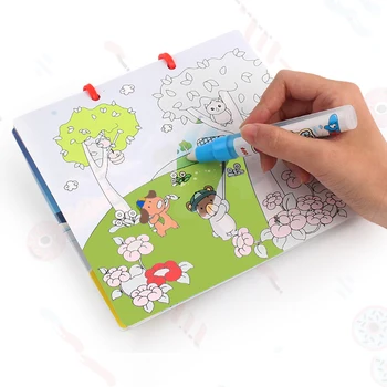 Utilizarea Repetată Copii Jucării De Apă De Magie Desen Cartea Carte De Colorat Cu Magic Pen Pictura Desen Bord Carte De Colorat