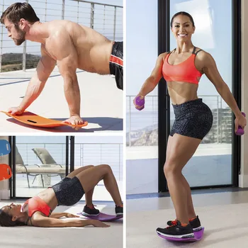 ABS Răsucire de Fitness Balance Board Simplu Antrenament de Bază de Yoga, Gimnastică de Formare Prancha Abdominale Picior de Formare Exerciții pentru Echilibru XA274A