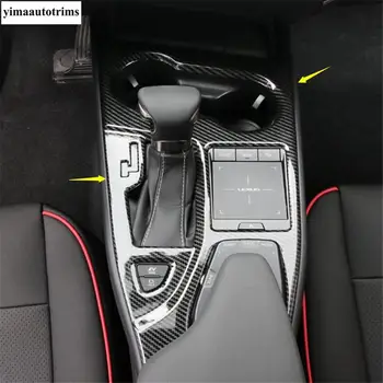 Centrul de Control Cutie de Viteze Schimbare Panou Decor Acoperi Trim Fit Pentru Lexus UX 200 250H 2019 2020 ABS Mat / Aspect Fibra de Carbon