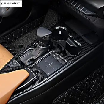 Centrul de Control Cutie de Viteze Schimbare Panou Decor Acoperi Trim Fit Pentru Lexus UX 200 250H 2019 2020 ABS Mat / Aspect Fibra de Carbon