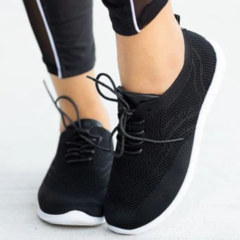 Pantofi Femei 2020 Moale De Sex Feminin Adidasi Pentru Femei Pantofi Casual Plat Ochiurilor De Plasă Respirabil Femei Adidași Vulcaniza Pantofi Încălțăminte
