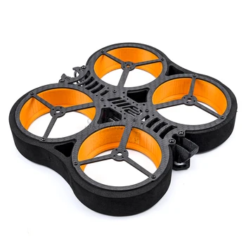 Cineboy 146mm 3 Inch Cadru Kit Cinewhoop Tuși UAV Frame w/ Elice Capace de Protecție RC Drone FPV Quadcopter Parte