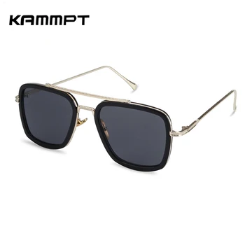 KAMMPT Clasic Retro Steampunk Bărbați ochelari de Soare Piața de Design de Brand Ochelari de Soare Femei Oculos Retro sex Masculin de Fier 3