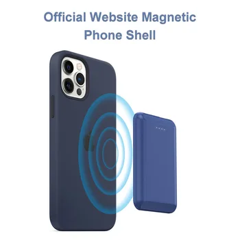 CASEIER Magnetic Wireless Încărcător 5000mAh Mini Power Bank Pentru iPhone 12 Pro Max Magnetic Acumulator Extern Portabil Powerbank