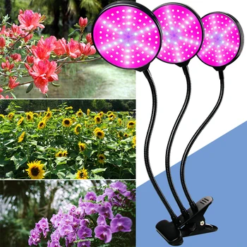 LED-uri de Distribuție funcția de Plante Lampa USB Clip Fito Lumina LED Răsad Fito Lampy 15W 30W 45W Flori Hidroponice Sistem de Creștere Cort