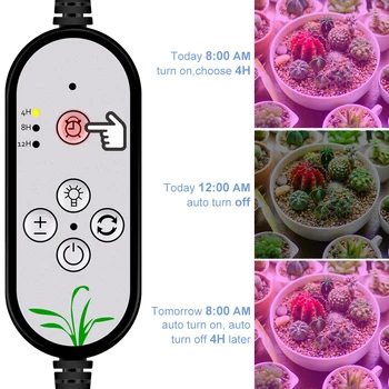 LED-uri de Distribuție funcția de Plante Lampa USB Clip Fito Lumina LED Răsad Fito Lampy 15W 30W 45W Flori Hidroponice Sistem de Creștere Cort