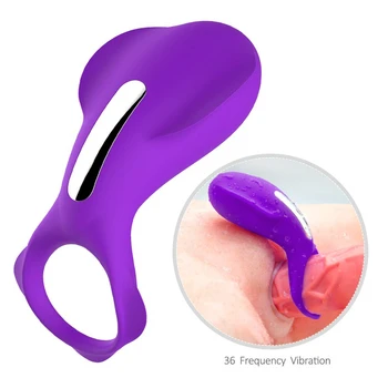 Intarziere Ejaculare Penis Vibratii Inel Stimulator Clitoris Adult Jucarii Sexuale pentru Femei Jucării Sexuale pentru Cupluri Vibratoare Masturbari