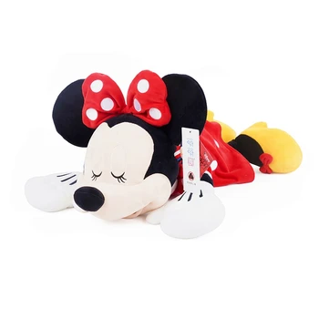 30/46cm Disney Mickey Minnie Mouse Desene animate de Pluș Umplute Somn Perna Păpuși Jucărie pentru Fete Pentru Copii de Ziua de nastere Cadouri de Craciun