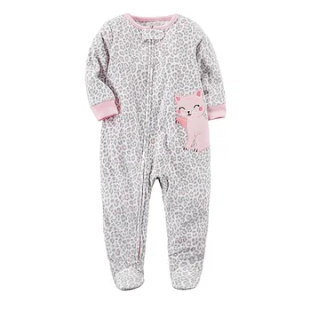 Toamna iarna nou-nascut salopeta pijamale copii baby boy haine bebe cald maneca lunga trusou copil romper Îmbrăcăminte pentru Copii 9-24m