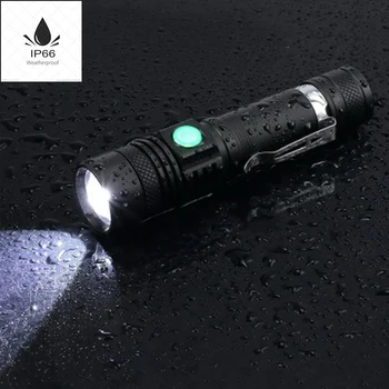 T6/L2/V6 Lanterna Led-Uri Ultra Bright Lanterna Super-Luminos Lampă Reîncărcabilă 3 Modul Linter Zoomable Biciclete Lumina Folosi O Baterie 18650