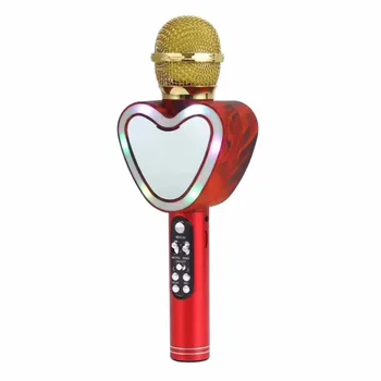 Universal Wireless Bluetooth Mikrofono Karaoke Portabil Microfon Difuzor Muzica de Înregistrare Microfon pentru Telefoane Acasă KTV