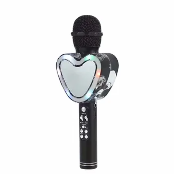 Universal Wireless Bluetooth Mikrofono Karaoke Portabil Microfon Difuzor Muzica de Înregistrare Microfon pentru Telefoane Acasă KTV