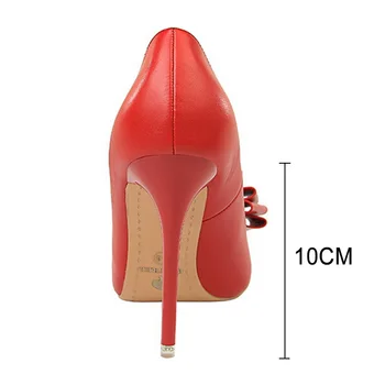 BIGTREE Pantofi Fundita Pompe de Femei Tocuri inalte 2020 Femei de Moda Tocuri Lady Pantofi Stiletto, Pantofi de Nunta Clasic Pompe de Încălțăminte