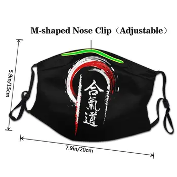 Masca De Fata Aikido Design Unic Anti Ceata De Praf Mască De Protecție