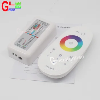 2.4 G RGBW LED-uri Controler 4Channels 6A DC12-24V Ecran Tactil de Control de la Distanță pentru 5050 3528 RGBW LED Strip lumina