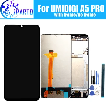 6.3 inch UMIDIGI A5 PRO tv LCD Display+Touch Screen, Originale Testate LCD Digitizer Panou de Sticlă de Înlocuire Pentru UMIDIGI A5 PRO
