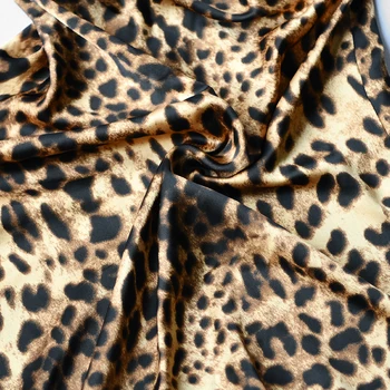 JULISSA MO Leopard de Imprimare Sexy Bodycon Rochie Femei Strapless fara Spate Toamnă Femme Rochie Bandaj Rochii de Partid Halat Vestidos 2018