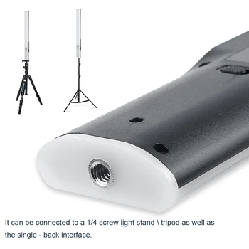 Yongnuo YN360S Ultra-subtire,Ultra-usor, Portabil Ice Stick Video cu LED-uri de Lumină 5500k Controlate prin Telefon App aparat de Fotografiat Umple de Lumină Stick