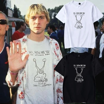 Nirvana Tricou Nirvana Kurt Cobain Rock Roll Trupa T-Shirt Buna Scrisoare De Imprimare Topuri De Moda Bărbați Femei Top De Bumbac Tee
