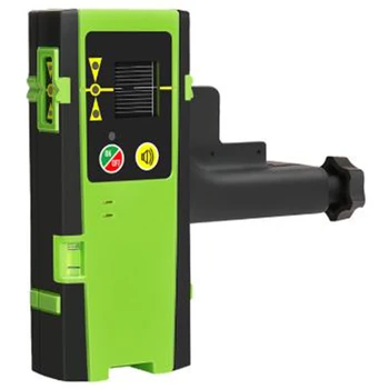 Huepar Digital LCD Receptor în aer liber Modul Detector de Impulsuri Detecta Roșu și Verde Fascicul de Cruce Nivel de Linie cu Clemă
