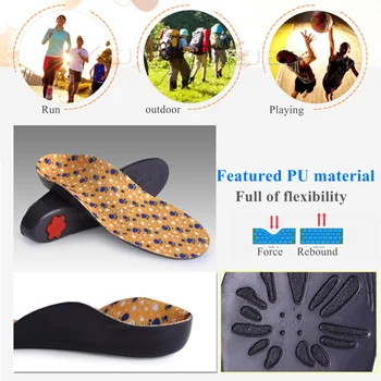 KOTLIKOFF Copii Copiii cu Picioarele Plate Suport Arc Tălpi Ortezare O/X Piciorului Valgus Ortopedice Insertii de Pantofi talpa