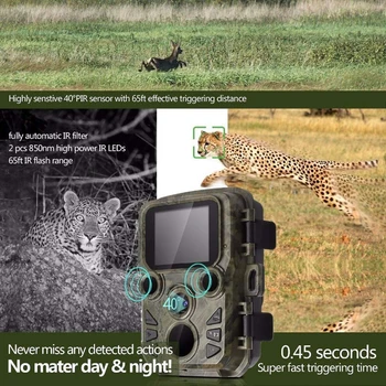 H501 Vânătoare aparat de Fotografiat Impermeabil 16MP 1080P faunei Sălbatice Scout Camera cu Night Vision Joc de Vânătoare Camera Foto Capcane Hunter Cam