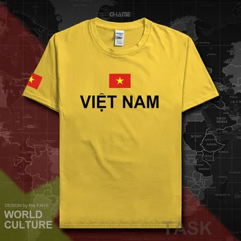 VietNam mens t shirt moda 2017 tricouri națiunilor bumbac t-shirt săli de fitness Vietnameză îmbrăcăminte teuri steagul țării Viet Nam