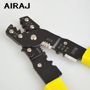 AIRAJ Multifunctional Tăietor de Sârmă Portabil Electrician Dedicat dezizolat uz Casnic Manual de Sertizare Instrumente de Reparare