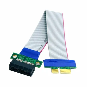 Riser PCI-E pci Express 1X X1 Slot Riser Card Extender Extensia Panglică Flex Mute Cablu 20cm