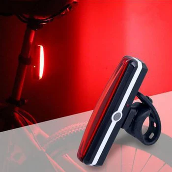 Ultra Luminos 26 LED-uri USB Reîncărcabilă Biciclete Lampă Spate MTB Biciclete Coada Lumina Set 6 Moduri De Noapte cu Bicicleta de Siguranță Lampa de Avertizare