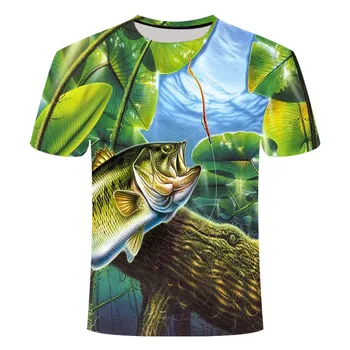 2020 oameni noi agrement 3d de imprimare t tricoul, pește amuzant tipărite bărbați și femei, tricou Hip hop tricou Harajuku din Asia marimea s-6xl