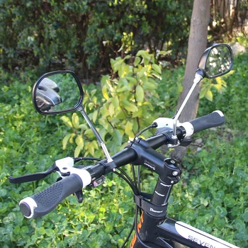 1 Pereche Stânga-Dreapta De Biciclete, Oglinzi Retrovizoare Oglinda Ciclism Gamă Largă Vederea Din Spate Reflector Cu Unghi Reglabil