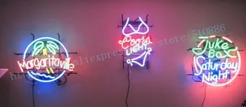 Găluște Du Ko Cadou Semne de Neon Real Tub de Sticlă de Bere Bar Pub Manual Clasa Girlsroom Partid Decor de Lumină Semn de 14 inch