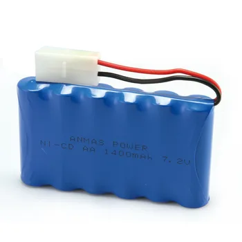 Anmas Putere 1400mAh 7.2 V Ni-Cd Baterie Reîncărcabilă Tamiya Plug Piloți Rechargeables AA Bateriile NiCd Masina de Jucărie Baterie