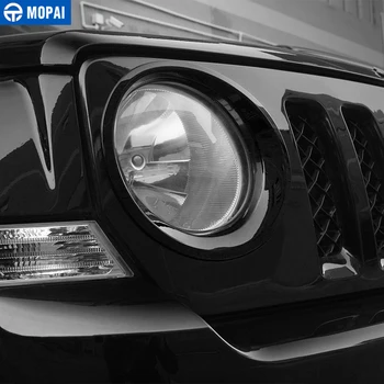 MOPAI ABS Auto Frontal Lumina Lămpii Decor Acoperi Ornamente Autocolante pentru Jeep Patriot 2011-2016 Exterioare Accesorii Auto Styling