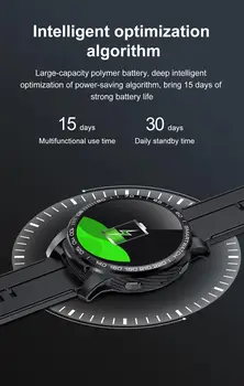 BYMUSE Ceas Inteligent GW20 Bluetooth Sun Tracker de Fitness de Monitorizare a ritmului Cardiac Monitorizarea de Control de Muzică 1.3 Inch smartwatch