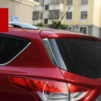 Pentru Ford Kuga Scape 2013-2017 ABS Cromat Spate Masina windows pilon Spoilere, Aripi Acoperă Trim accesorii styling auto 2 buc