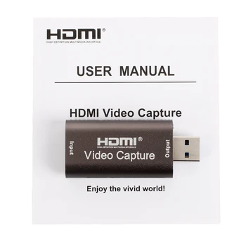 4K USB3.0 USB2.0 Audio Card de Captura Video HDMI Cu USB 3.0 2.0 Carte de Achiziție Live Streaming Placa Comutator Camera de Înregistrare de Joc
