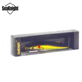SeaKnight SK020 de Pescuit Nada Set 5PCS Wobbler Minnow 0-1M 14g 110mm Greu de Pescuit, Momeli Anti-coroziune Carlig Crap Pescuit Abordează