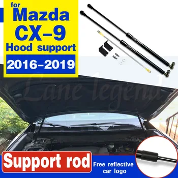 Pentru Mazda CX-9 CX9 2016 2017 2018 2019 Styling Auto Capota Capacul Amortizorului Hidraulic Rod Tijă Telescopică Suportul de Ridicare Accesorii Auto