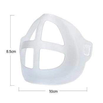 5pcs 3D Respirabil Supapa de Gura Masca de Sprijin de Respirație Ajuta Masca Interioară Perna Suport de Silicon, Suport Masca