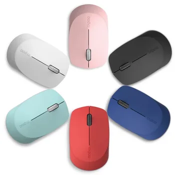 Rapoo M100 Tăcut modul Multi Mouse Wireless pentru laptop usb Bluetooth 3.0,4.0 /2.4 G 1300DPI Switch-uri Mini pc Mouse-ul pentru Biroul de Acasă