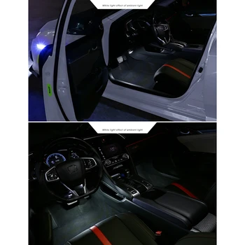 4BUC pentru Honda Civic al 10-lea 2016-2020 LED Interior Atmosfera Lampă Picior Lampa Atmosferă Interioară de Lumină
