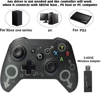 2.4 G Wireless Gamepad Pentru Xbox One Wireless Controller Pentru Xbox One/One S/X/P3/Windows Gamepad Joystick Gamepad-Uri